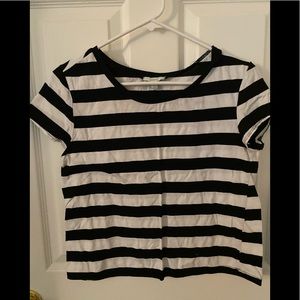 Mini tee - Black and white stripe t-shirt from Nordstrom